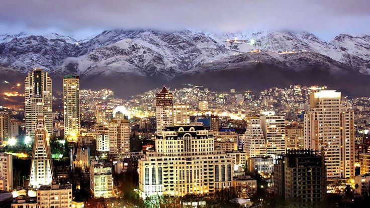 Skyline of Tehran
